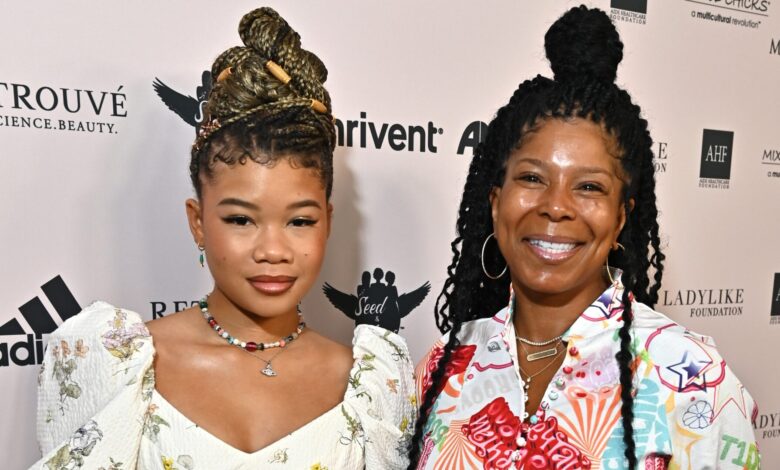 storm reid parents