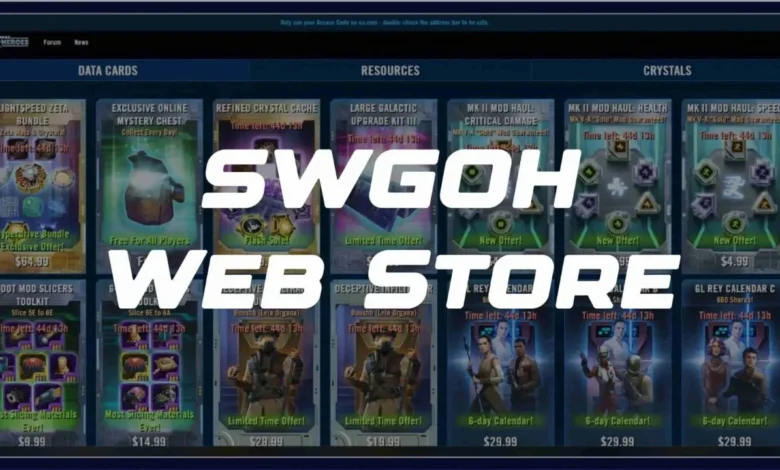 swgoh web store