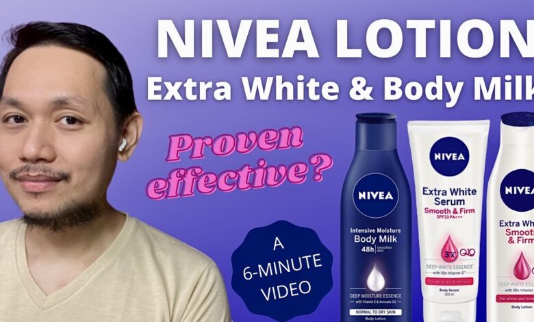 nivea lotion