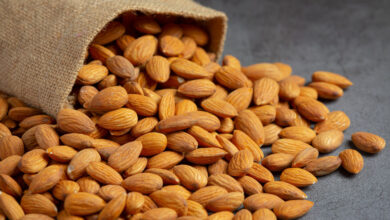 almonds are the healthiest food for males.