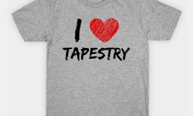 I Love Tapestry T-Shirt