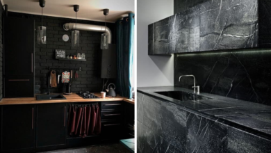 Kitchen in Black in a Modern Interior Do You Need It