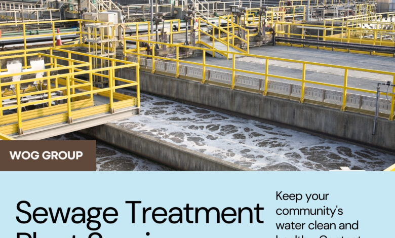 Sewage treatment plant service