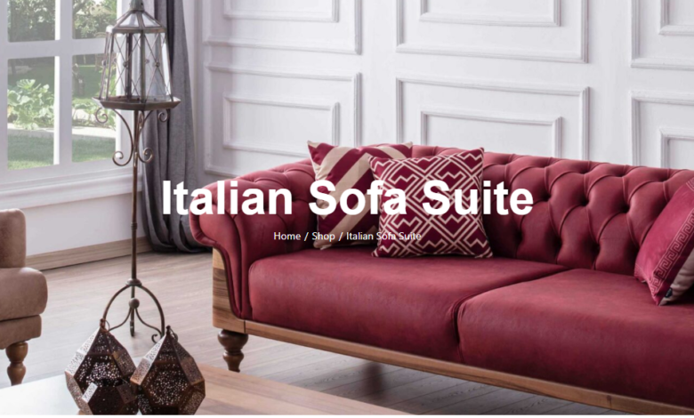 italian sofa designs